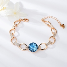 Show details for Great Swarovski Element Blue Fashion Bracelet