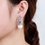 Picture of Shop Platinum Plated Big Dangle Earrings with Wow Elements
