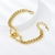 Picture of Beautiful Medium Gold Plated Fashion Bracelet