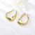 Picture of Dubai Zinc Alloy Small Hoop Earrings with Fast Shipping