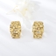 Show details for Pretty Medium Gold Plated Stud Earrings