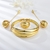 Picture of Eye-Catching Gold Plated Big 3 Piece Jewelry Set with Member Discount