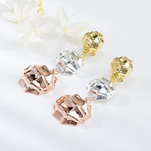 Show details for Filigree Medium Multi-tone Plated Drop & Dangle Earrings