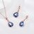 Picture of Elegant Colored Crystal Small 2 Pieces Jewelry Sets