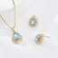 Show details for Origninal Small Rose Gold Plated 2 Piece Jewelry Set