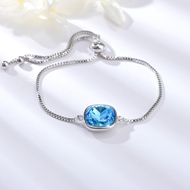 Show details for Buy Platinum Plated Small Fashion Bracelet with Wow Elements