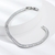 Picture of Purchase Platinum Plated White Fashion Bracelet Exclusive Online