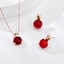 Show details for Great Small Rose Gold Plated 2 Piece Jewelry Set