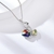 Picture of Good Quality Swarovski Element Colorful Pendant Necklace