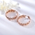 Picture of Classic Zinc Alloy Big Hoop Earrings in Flattering Style