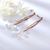 Picture of Need-Now White Rose Gold Plated Dangle Earrings from Editor Picks