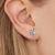 Picture of Fancy Small Cubic Zirconia Stud Earrings