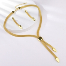 Show details for Dubai Gold Plated 2 Piece Jewelry Set of Original Design