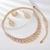 Picture of Luxury Gold Plated 4 Piece Jewelry Set with Fast Delivery