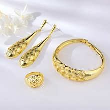 Show details for Inexpensive Zinc Alloy Dubai 3 Piece Jewelry Set from Reliable Manufacturer