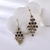 Picture of Classic Black Drop & Dangle Earrings with Unbeatable Quality