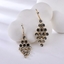 Show details for Classic Black Drop & Dangle Earrings with Unbeatable Quality