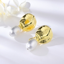 Show details for Need-Now White Zinc Alloy Dangle Earrings from Editor Picks