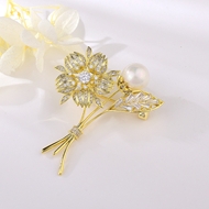 Show details for Great Cubic Zirconia Delicate Brooche