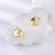 Picture of Hypoallergenic Gold Plated Delicate Stud Earrings with Easy Return