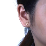 Picture of Need-Now White Cubic Zirconia Stud Earrings from Editor Picks