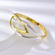 Picture of Charming Gold Plated Big Fashion Bangle As a Gift