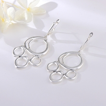 Show details for Buy Zinc Alloy Big Dangle Earrings with Low Cost