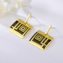 Show details for Best Selling Dubai Gold Plated Big Stud Earrings