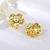 Picture of Shop Zinc Alloy Gold Plated Big Stud Earrings Best Price