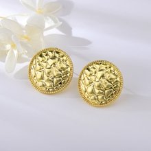 Show details for Zinc Alloy Dubai Big Stud Earrings with SGS/ISO Certification