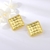 Picture of Funky Dubai Gold Plated Big Stud Earrings