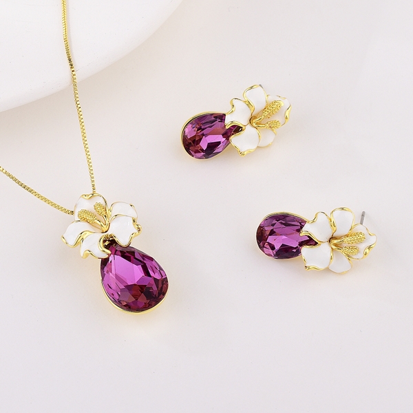 Picture of Fancy Small Zinc Alloy 2 Piece Jewelry Set