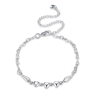 Picture of Amazing Small Platinum Plated Anklet