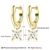 Picture of 925 Sterling Silver Gold Plated Small Hoop Earrings with Full Guarantee