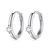 Picture of Low Cost Platinum Plated 925 Sterling Silver Small Hoop Earrings with Low Cost