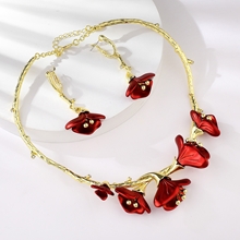 Show details for Chic Flowers & Plants Big 2 Piece Jewelry Set Best Price