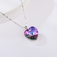 Show details for Fast Selling Colorful Platinum Plated Pendant Necklace from Editor Picks