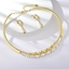 Show details for Stylish Casual Dubai Necklace and Earring Set
