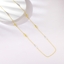 Show details for Purchase Gold Plated Zinc Alloy Long Chain Necklace with Wow Elements