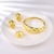 Picture of Purchase Gold Plated Zinc Alloy 3 Piece Jewelry Set with SGS/ISO Certification