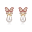 Show details for Stylish Big White Dangle Earrings