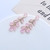 Picture of Fancy Big Gold Plated Dangle Earrings