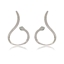 Show details for Purchase Platinum Plated Copper or Brass Dangle Earrings with Wow Elements