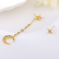 Show details for Small Copper or Brass Stud Earrings As a Gift