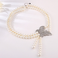 Show details for Inexpensive Platinum Plated Copper or Brass Short Chain Necklace from Reliable Manufacturer