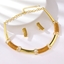 Show details for Reasonably Priced Zinc Alloy Gold Plated 2 Piece Jewelry Set from Reliable Manufacturer