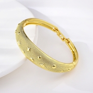 Picture of Designer Gold Plated Dubai Fashion Bangle with Easy Return