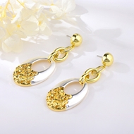 Picture of Affordable Zinc Alloy Multi-tone Plated Dangle Earrings from Trust-worthy Supplier