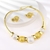 Picture of Casual Zinc Alloy Necklace and Earring Set with Beautiful Craftmanship