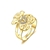 Picture of Delicate Gold Plated Adjustable Ring with Worldwide Shipping